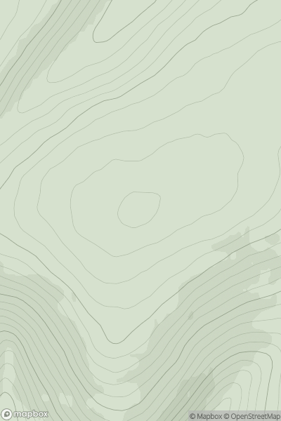 Thumbnail image for Little Geal Charn [Tomintoul to Banff] showing contour plot for surrounding peak